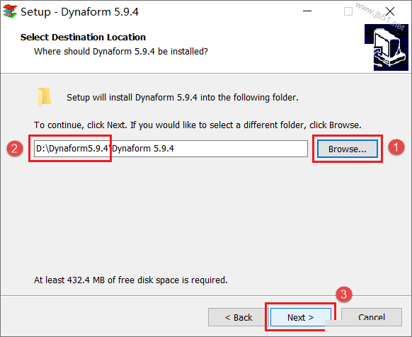 DynaForm 5.9.4安装教程