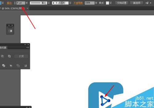 Ai简单绘制蓝色app图标