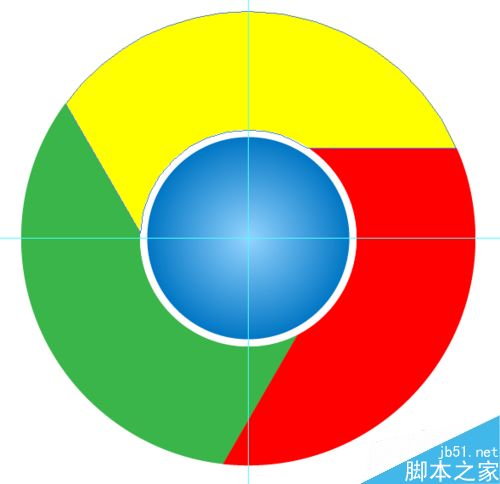 如何用AI画一个谷歌浏览器图标