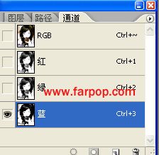 Photoshop把照片变为高光黑白效果