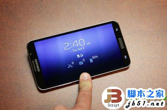 三星曲面屏幕手机Galaxy round开箱图欣赏16