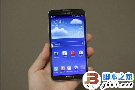 三星曲面屏幕手机Galaxy round开箱图欣赏18