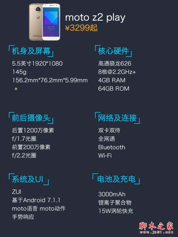 moto z2 play值得买吗？联想moto z2 play性能/外观/系统/拍照/续航全面评测图解