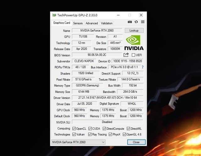 高性价比RTX 2060游戏本 神舟战神Z8-CU7NK评测 