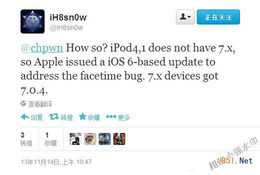 大神分析全汇总：升级ios7.0.4对ios6.1.3/4/ios7完美越狱的影响