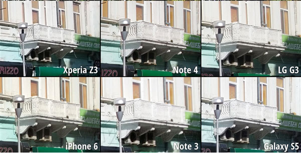 拍照样张盲测：Note 4完胜iPhone 6