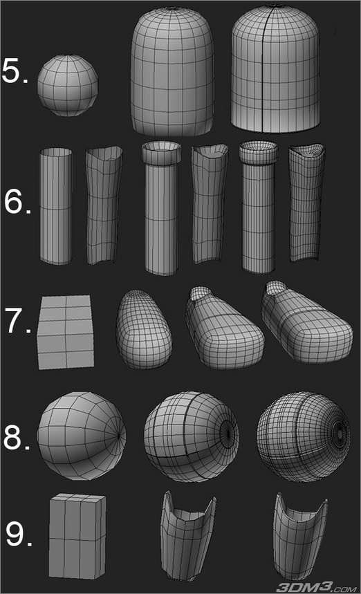 3Dsmax教程：制作3D机器人的完整过程