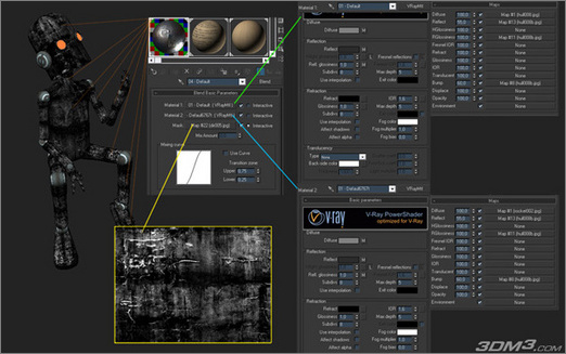 3Dsmax教程：制作3D机器人的完整过程
