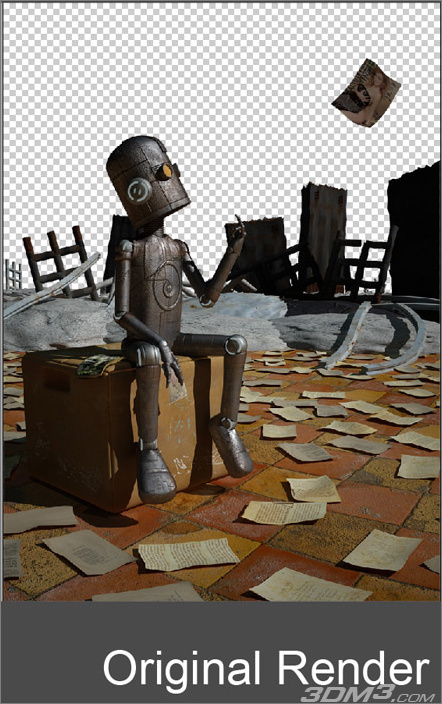 3Dsmax教程：制作3D机器人的完整过程