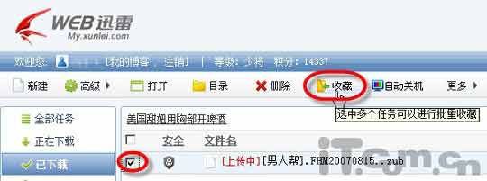准备收藏工具