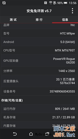 全金属/指纹识别：4999元HTC One M9+评测