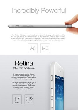 iOS 8的新归宿 惊爆iPhone 6官方宣传图 