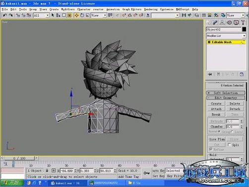 3dsmax实例教程:打造Q版忍者角色_脚本之家jb51.net转载