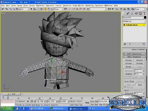 3dsmax实例教程:打造Q版忍者角色_脚本之家jb51.net转载