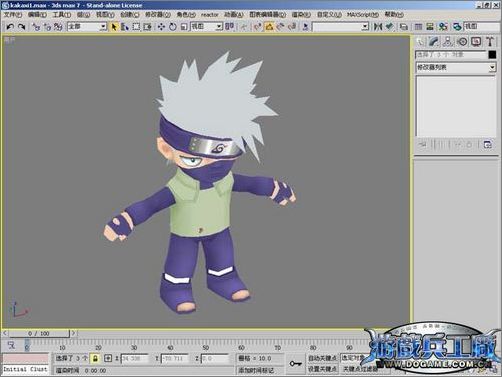 3dsmax实例教程:打造Q版忍者角色_脚本之家jb51.net转载