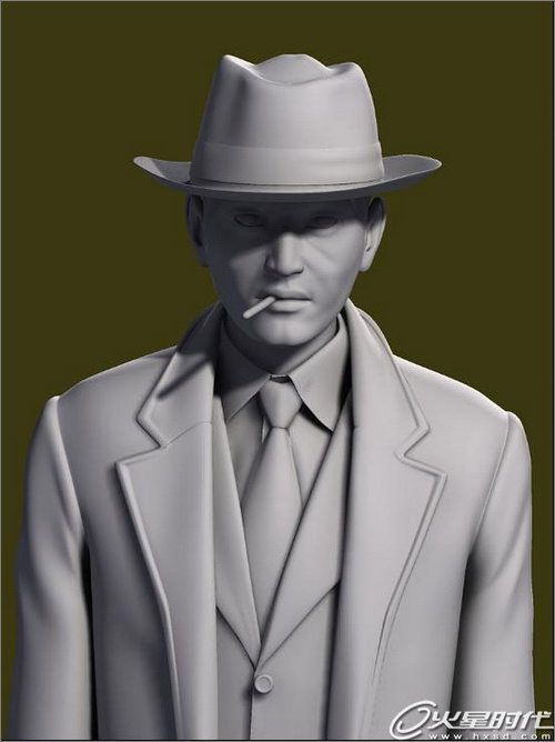 3DSMAX打造黄晓明版《上海滩》的许文强 3DSMAX打造黄晓明版《上海滩》的许文强