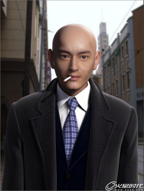 3DSMAX打造黄晓明版《上海滩》的许文强 3DSMAX打造黄晓明版《上海滩》的许文强