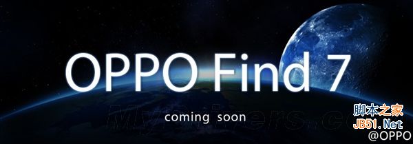 OPPO Find 7曝光：5.4寸2K屏+双4G/3G