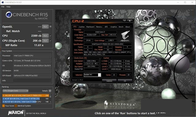 酷睿i9-7900X怎么样 首发酷睿i9-7900X评测