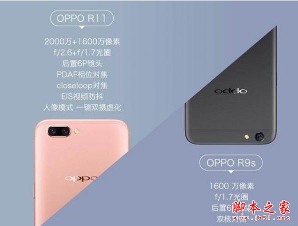 OPPO R11和R9s哪个值得买？OPPO R11与R9S外观/系统/性能/续航/拍照区别对比评测