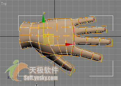 3Ds max多边形建模实例：人手模型 脚本之家 3DSMAX入门教程