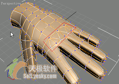 3Ds max多边形建模实例：人手模型 脚本之家 3DSMAX入门教程