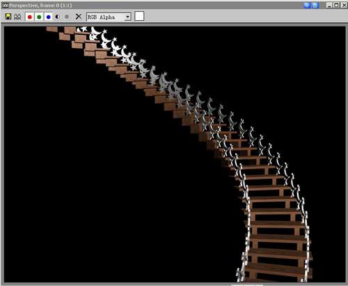 螺旋转梯的制作(3D教程) 脚本之家 3DSMAX入门教程
