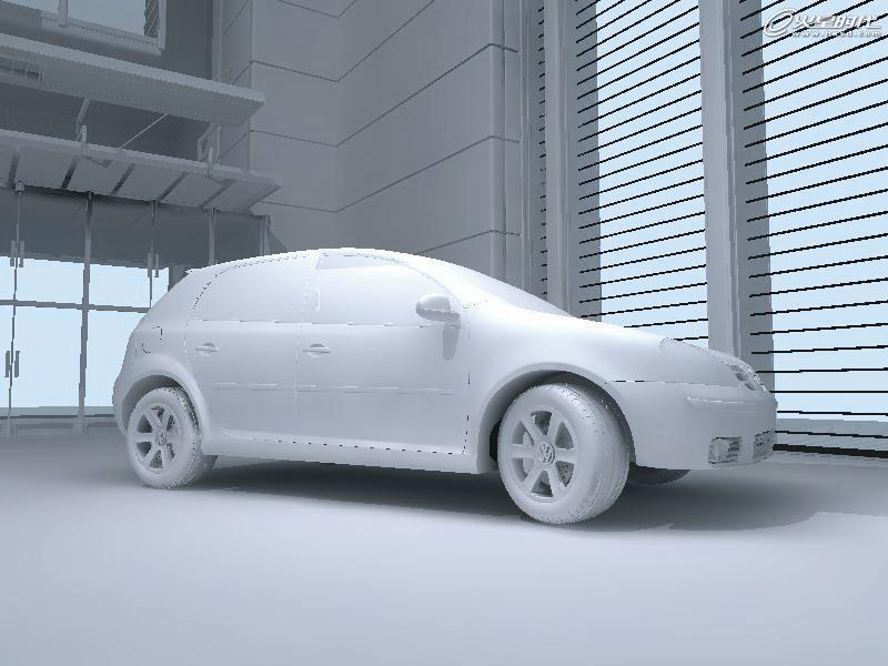 3DSMAX和VRay汽车渲染教程 脚本之家 3DSMAX渲染教程