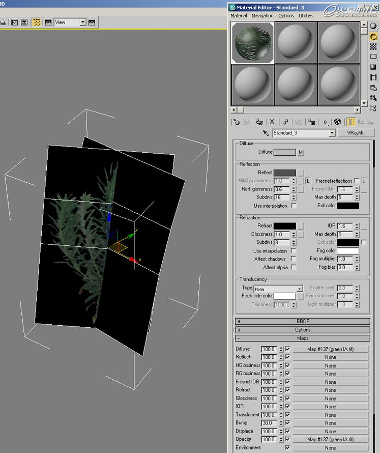 3DSMAX制作照片级废墟 脚本之家 3DSMAX材质贴图教程