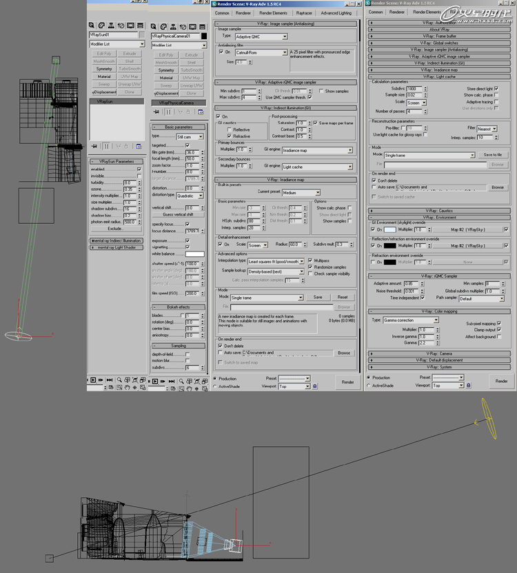 3DSMAX制作照片级废墟 脚本之家 3DSMAX材质贴图教程