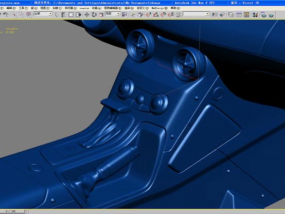 SLR Stirling Moss无需三视图完美制作（仪表台、中控、座椅、后视镜制作篇）脚本之家 3DSMAX建模教程