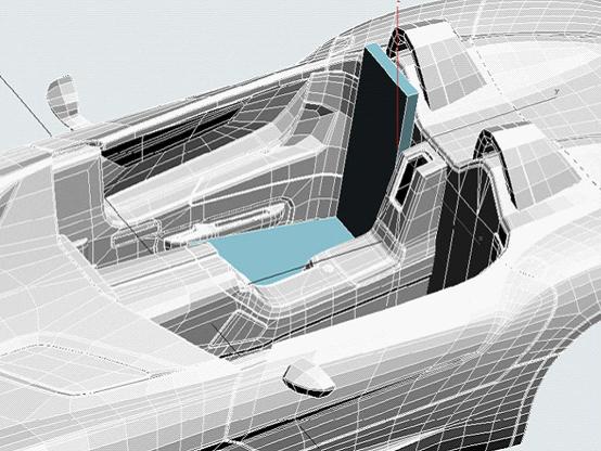 SLR Stirling Moss无需三视图完美制作（仪表台、中控、座椅、后视镜制作篇）脚本之家 3DSMAX建模教程