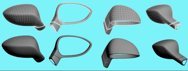 SLR Stirling Moss无需三视图完美制作（仪表台、中控、座椅、后视镜制作篇）脚本之家 3DSMAX建模教程