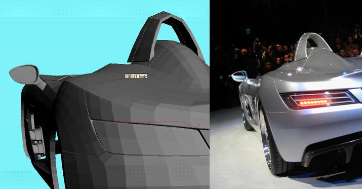 SLR Stirling Moss无需三视图完美制作（仪表台、中控、座椅、后视镜制作篇）脚本之家 3DSMAX建模教程