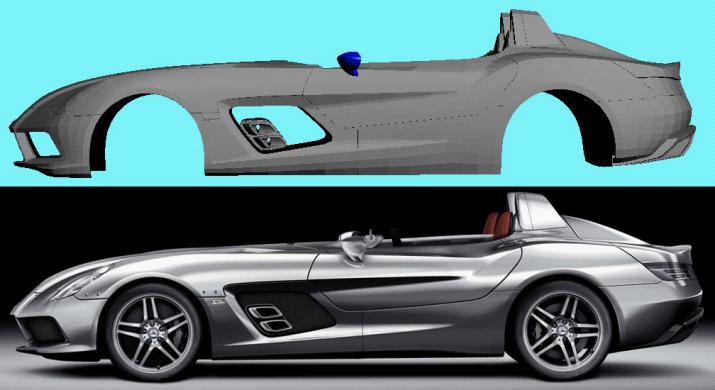 SLR Stirling Moss无需三视图完美制作（仪表台、中控、座椅、后视镜制作篇）脚本之家 3DSMAX建模教程