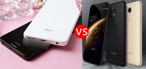 360N5和ZUK Z2哪个好？ZUK Z2与360手机N5区别对比