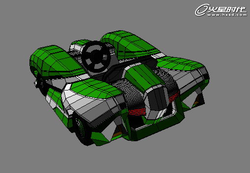 3DSMAX打造卡丁车 脚本之家 3DSMAX建模教程