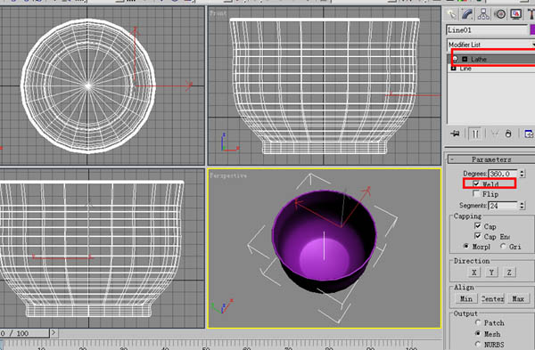 3DS Max教程：茶杯（旋转＋多边形建模） 脚本之家 3DSMAX建模教程