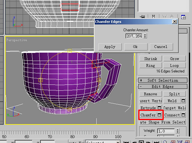 3DS Max教程：茶杯（旋转＋多边形建模） 脚本之家 3DSMAX建模教程