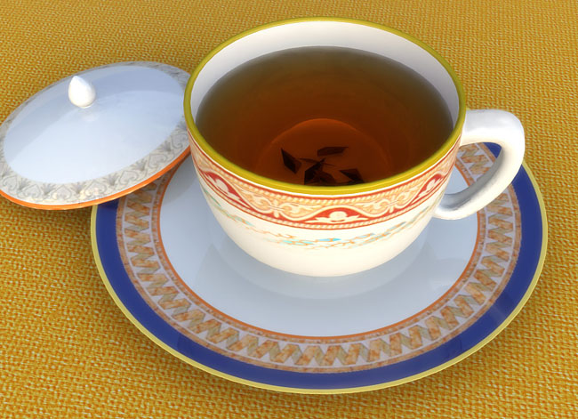 3DS Max教程：茶杯（旋转＋多边形建模） 脚本之家 3DSMAX建模教程