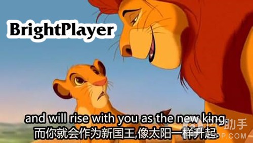 可在视频播放界面增加亮度调节滑动条的BrightPlayer插件