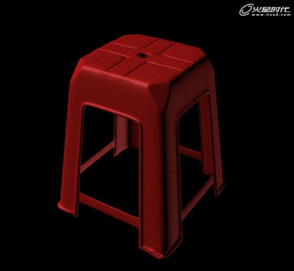 3DSMAX制作塑料凳子建模教程 脚本之家 3DSMAX建模教程