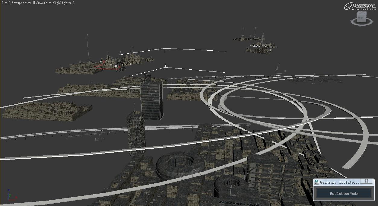 3DSMAX制作未来概念城市 脚本之家 建模教程