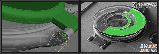 3DSMAX制作精美怀表 脚本之家 3DSMAX建模教程