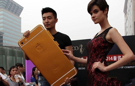 卖肾都不够 定制版土豪金iPhone6将国内首发