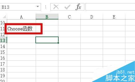Excel中如何使用Choose从参数中选择特定值？
