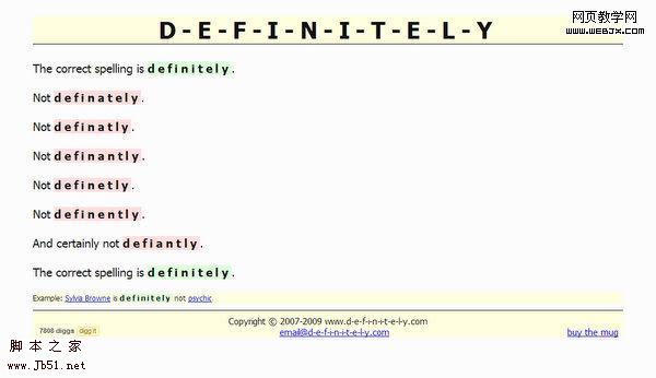 D-E-F-I-N-I-T-E-L-Y.com D-E-F-I-N-I-T-E-L-Y.com