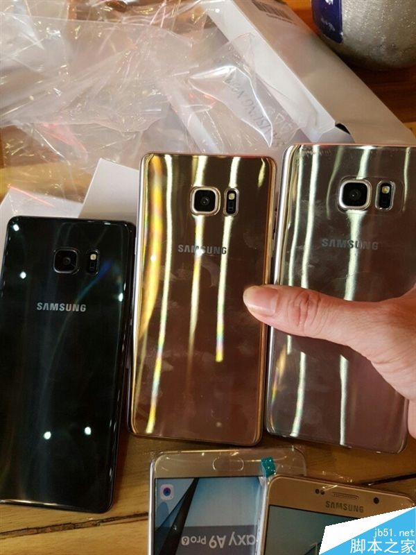 三星Note 7真机抢先开箱！三色亮相、金属出众、超高屏占比