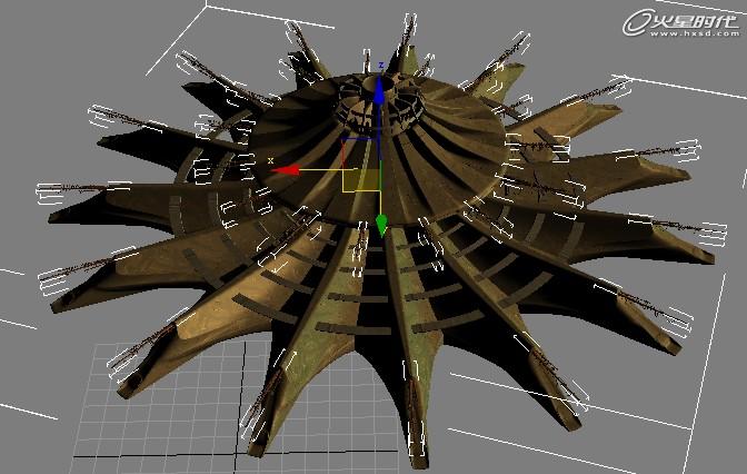 3DSMAX打造科幻码头场景 脚本之家 3DSMAX建模教程
