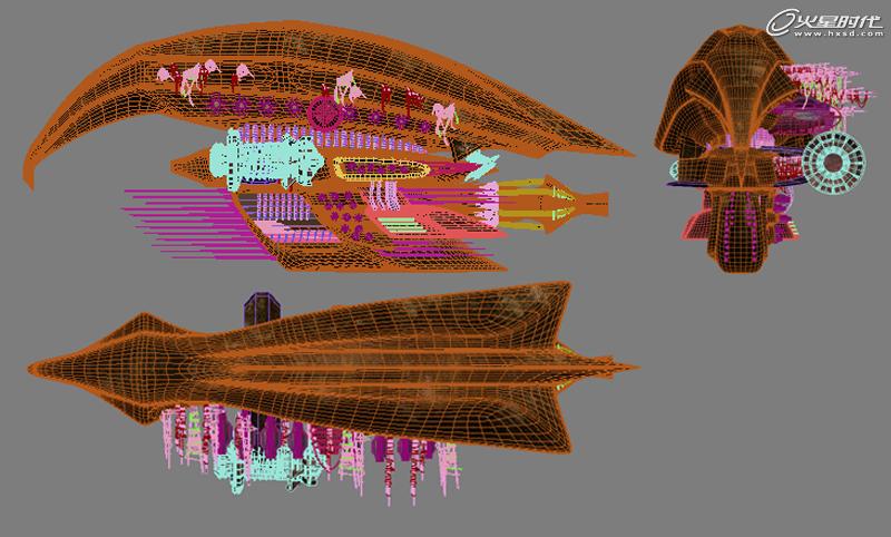 3DSMAX打造科幻码头场景 脚本之家 3DSMAX建模教程